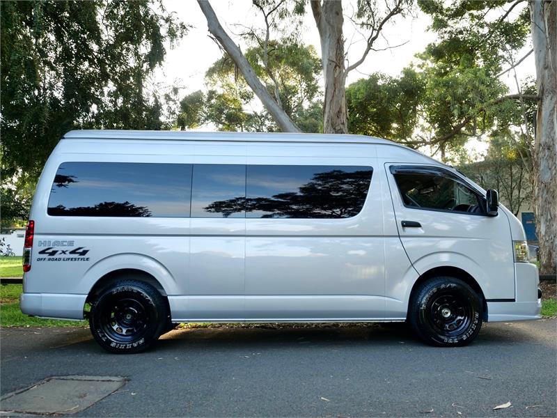 2022 TOYOTA HIACE GDH226R UPGRADE 4WD SUPER LONG WHEEL BASE TDI AUTOMATIC WAGON CAMPER