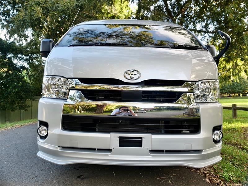2022 TOYOTA HIACE GDH226R UPGRADE 4WD SUPER LONG WHEEL BASE TDI AUTOMATIC WAGON CAMPER