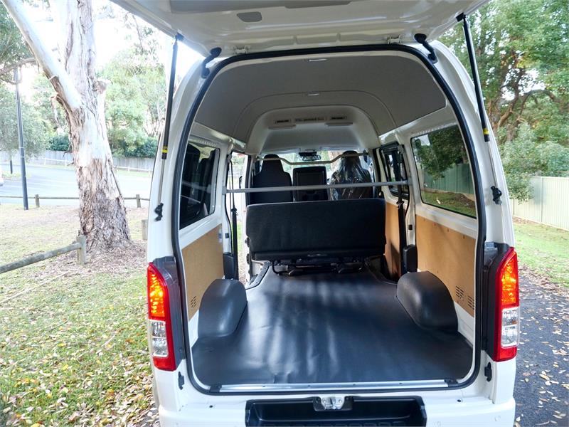 2022 TOYOTA HIACE GDH206R MY22 UPGRADE HIGH ROOF 6 SEATS AUTOMATIC VAN