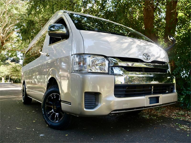 2015 TOYOTA HIACE TRH229R MY15 UPDATE GRAND CABIN 4WD AUTOMATIC WAGON CAMPER