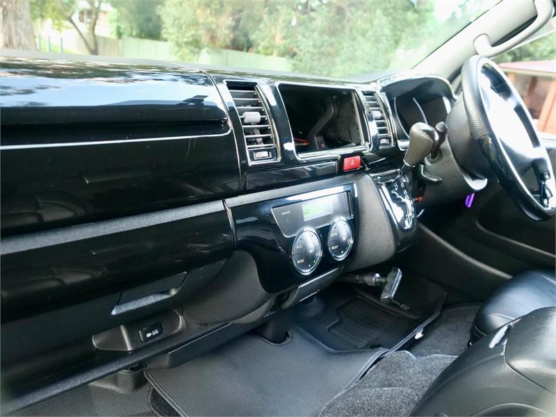 2010 TOYOTA HIACE KDH206R MY10 UPGRADE SUPER GL 4WD AUTOMATIC CAMPER