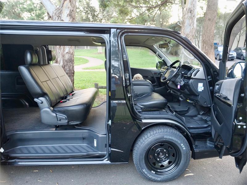 2010 TOYOTA HIACE KDH206R MY10 UPGRADE SUPER GL 4WD AUTOMATIC CAMPER