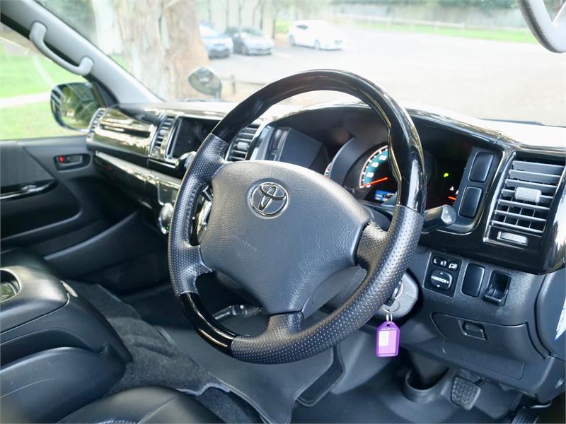 2010 TOYOTA HIACE KDH206R MY10 UPGRADE SUPER GL 4WD AUTOMATIC CAMPER