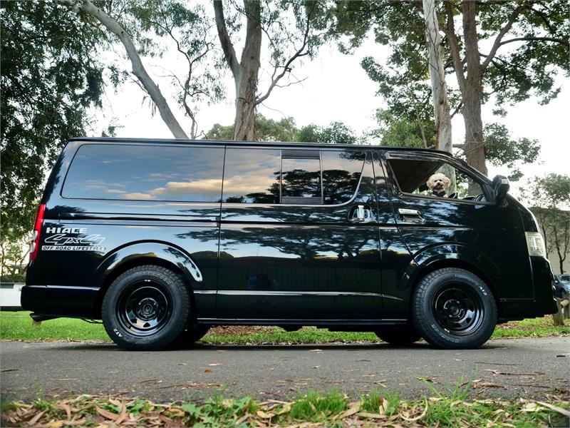 2010 TOYOTA HIACE KDH206R MY10 UPGRADE SUPER GL 4WD AUTOMATIC CAMPER