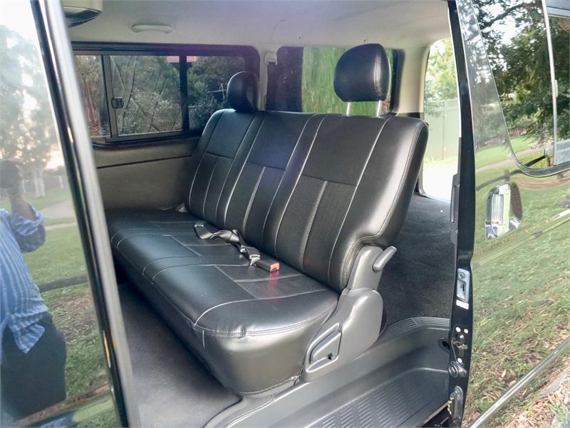 2010 TOYOTA HIACE KDH206R MY10 UPGRADE SUPER GL 4WD AUTOMATIC CAMPER