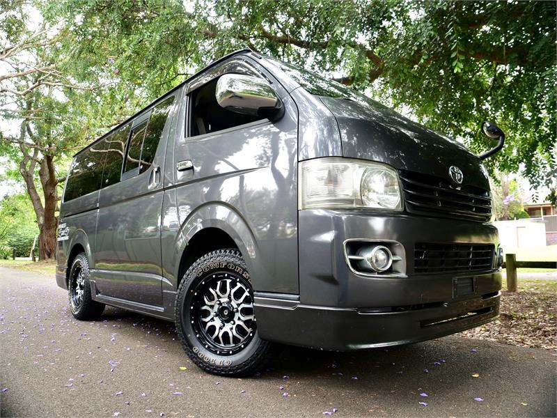 2009 TOYOTA HIACE KDH206R MY09 UPGRADE 4WD SUPER GL AUTOMATIC WAGON