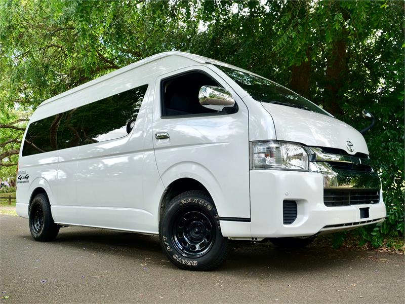 2019 TOYOTA HIACE TRH229R MY19 UPGRADE 4WD GRAND CABIN SLWB AUTOMATIC SLWB 10 SEATER
