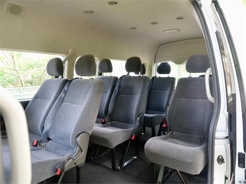 2019 TOYOTA HIACE TRH229R MY19 UPGRADE 4WD GRAND CABIN SLWB AUTOMATIC SLWB 10 SEATER