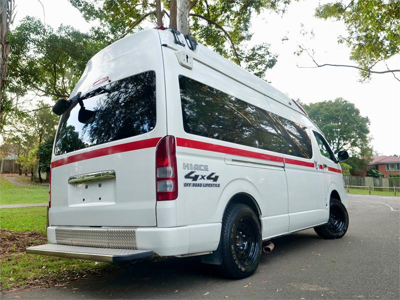 2013 TOYOTA HIACE TRH226R MY13 UPGRADE AUTOMATIC VAN