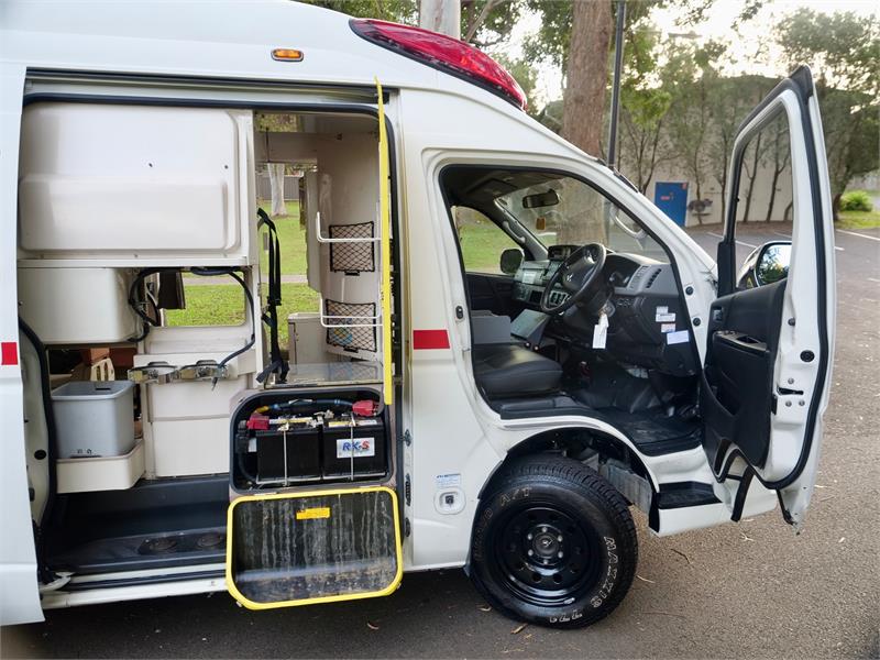 2013 TOYOTA HIACE TRH226R MY13 UPGRADE AUTOMATIC VAN