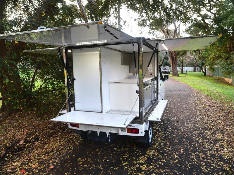 2017 DAIHATSU HIJET S510P 4WD FOOD DELIVERY TRUCK