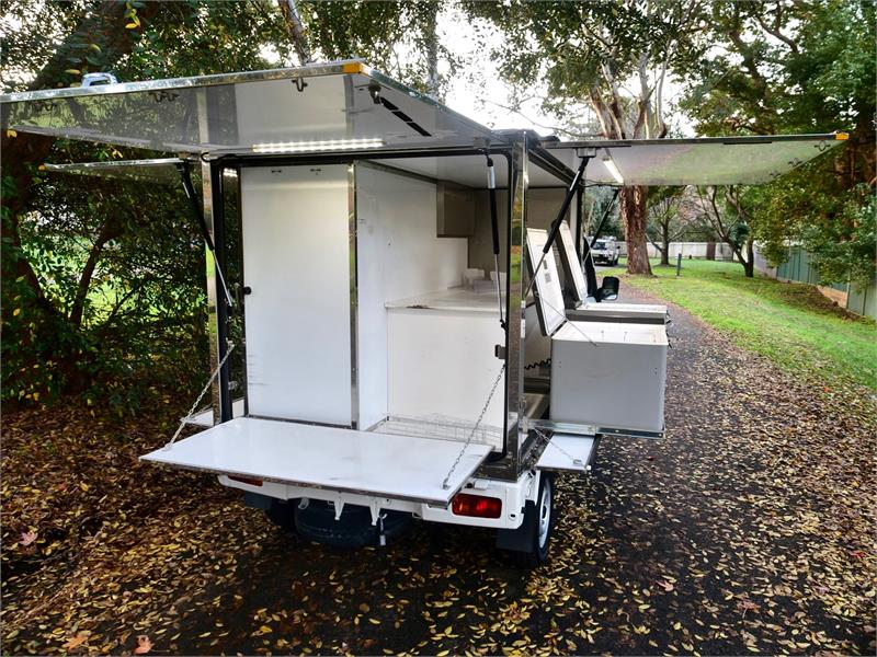 2017 DAIHATSU HIJET S510P 4WD FOOD DELIVERY TRUCK