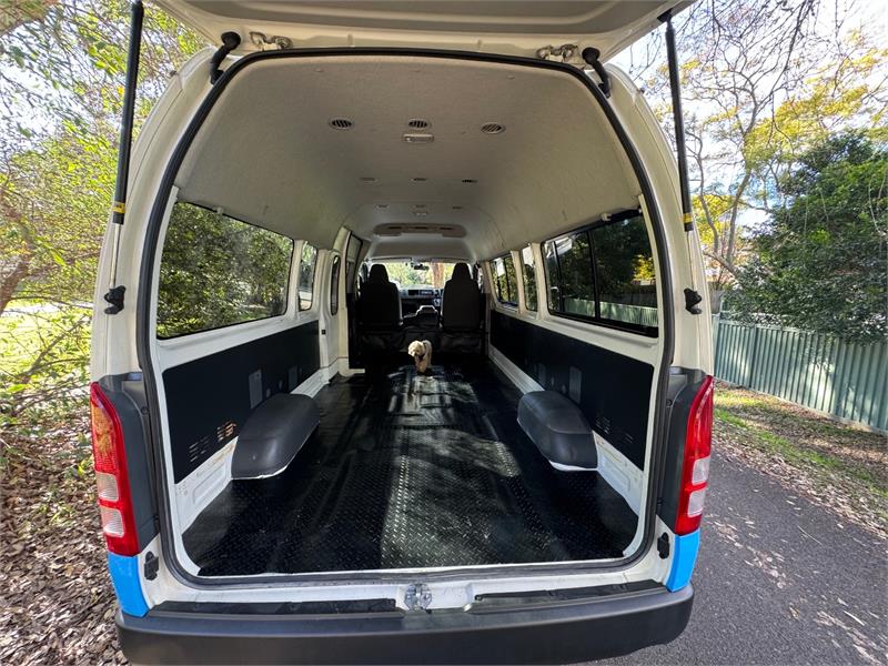 2013 TOYOTA HIACE TRH228R MY13 UPGRADE AUTOMATIC VAN