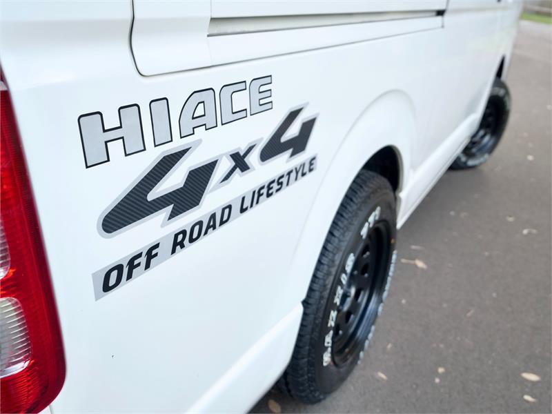 2015 TOYOTA HIACE KDH206R MY15 UPGRADE DX 6 SEATER AUTOMATIC WAGON