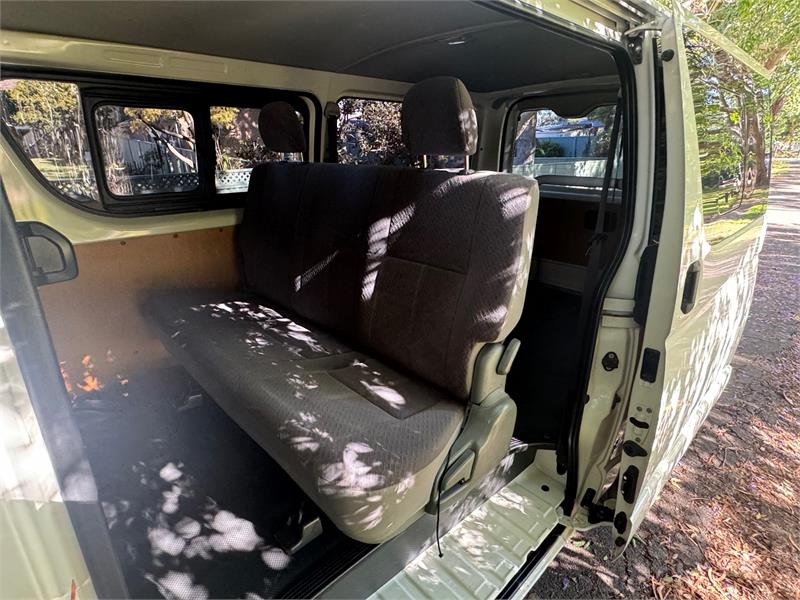 2015 TOYOTA HIACE KDH206R MY15 UPGRADE DX 6 SEATER AUTOMATIC WAGON