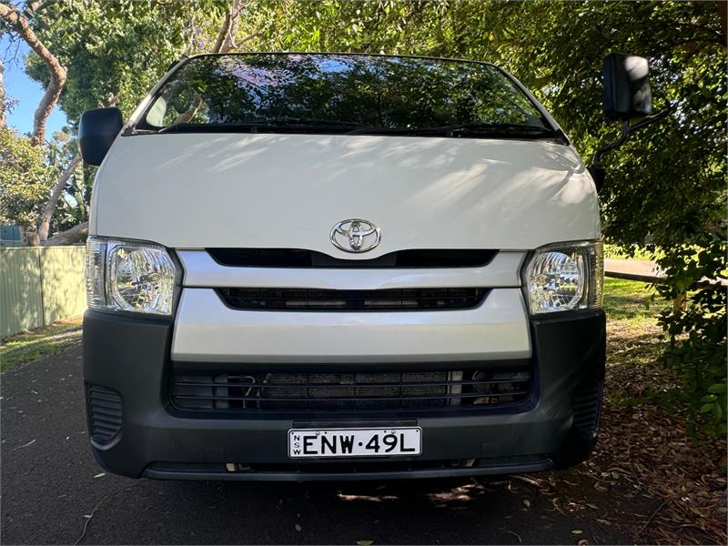 2015 TOYOTA HIACE KDH206R MY15 UPGRADE DX 6 SEATER AUTOMATIC WAGON