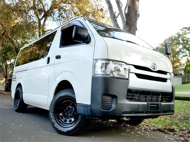 2015 TOYOTA HIACE KDH206R MY15 UPGRADE DX 6 SEATER AUTOMATIC WAGON