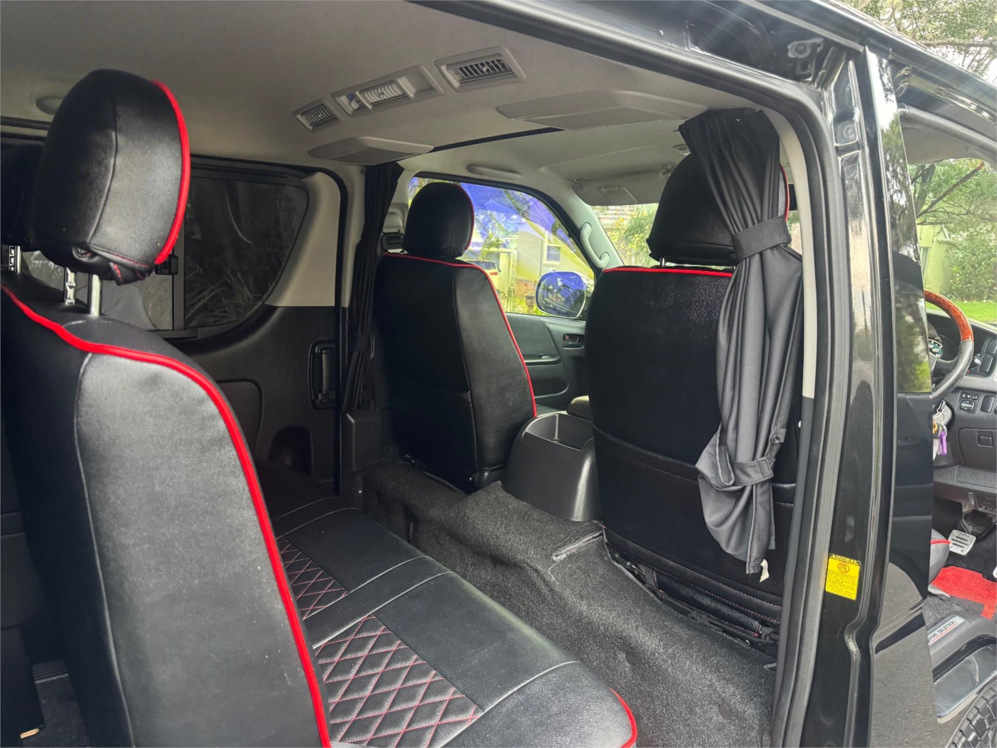 2013 TOYOTA HIACE KDH201R MY12 UPGRADE LWB 4 SP AUTOMATIC 4D VAN