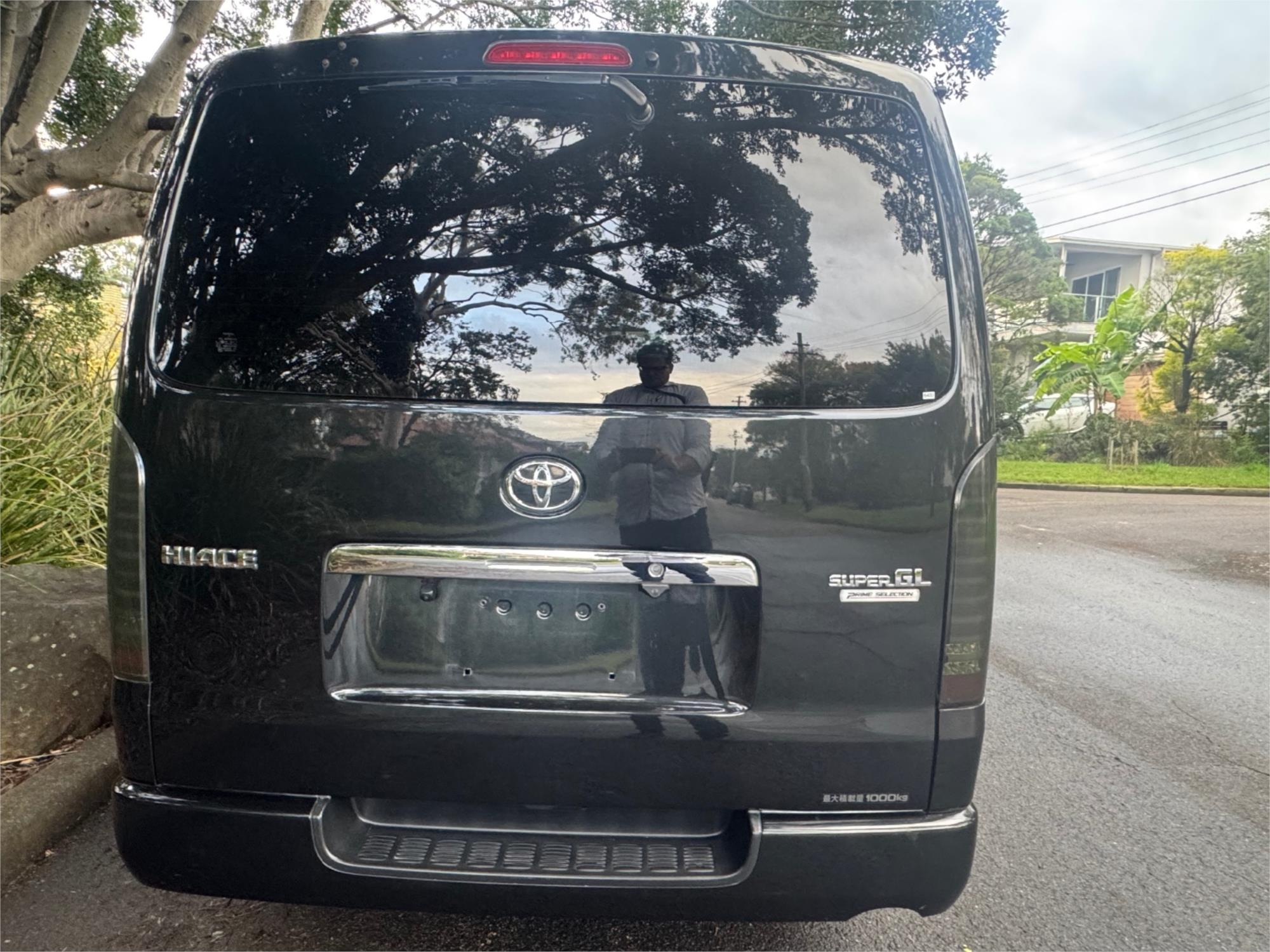 2013 TOYOTA HIACE KDH201R MY12 UPGRADE LWB 4 SP AUTOMATIC 4D VAN
