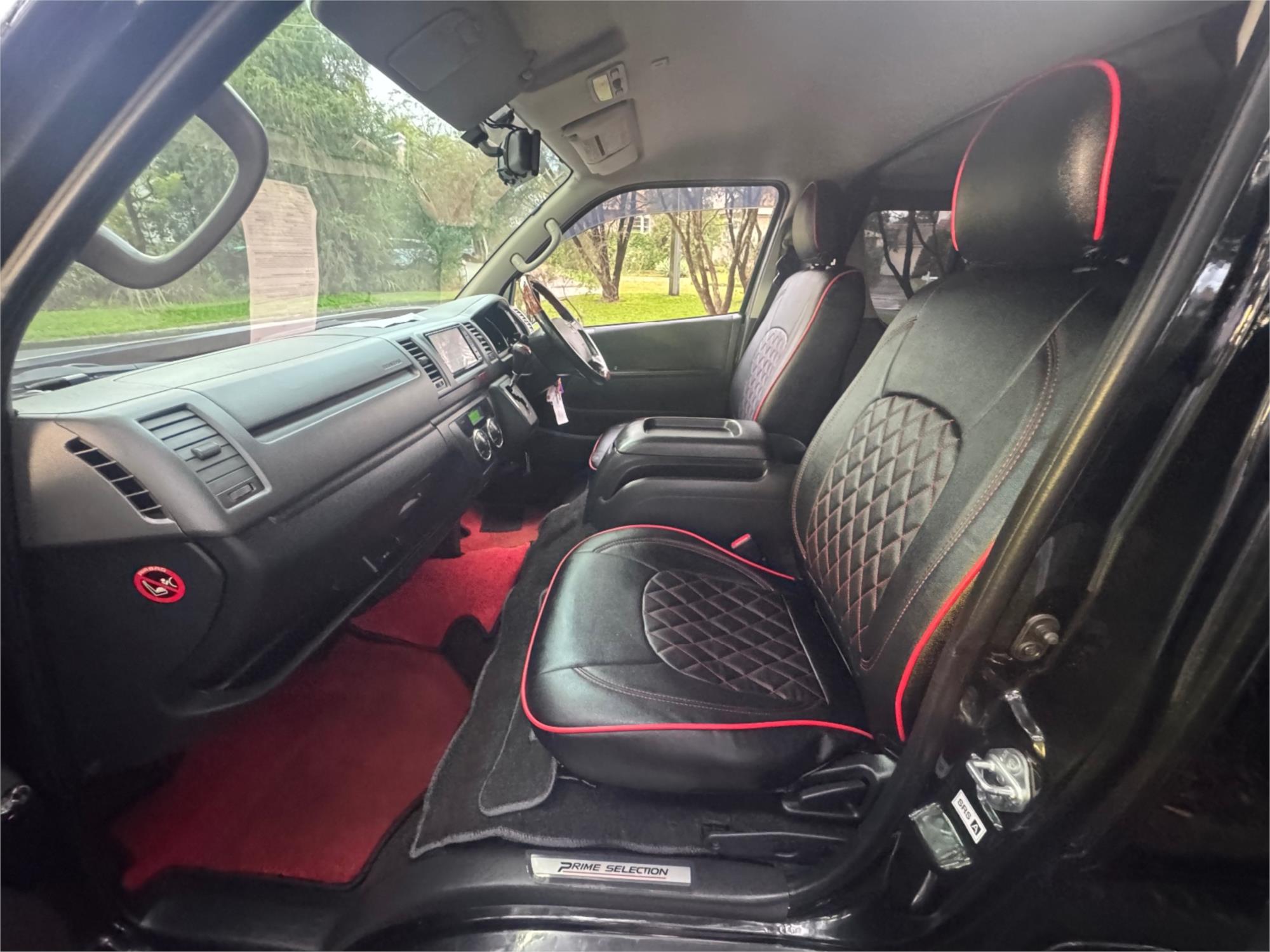 2013 TOYOTA HIACE KDH201R MY12 UPGRADE LWB 4 SP AUTOMATIC 4D VAN