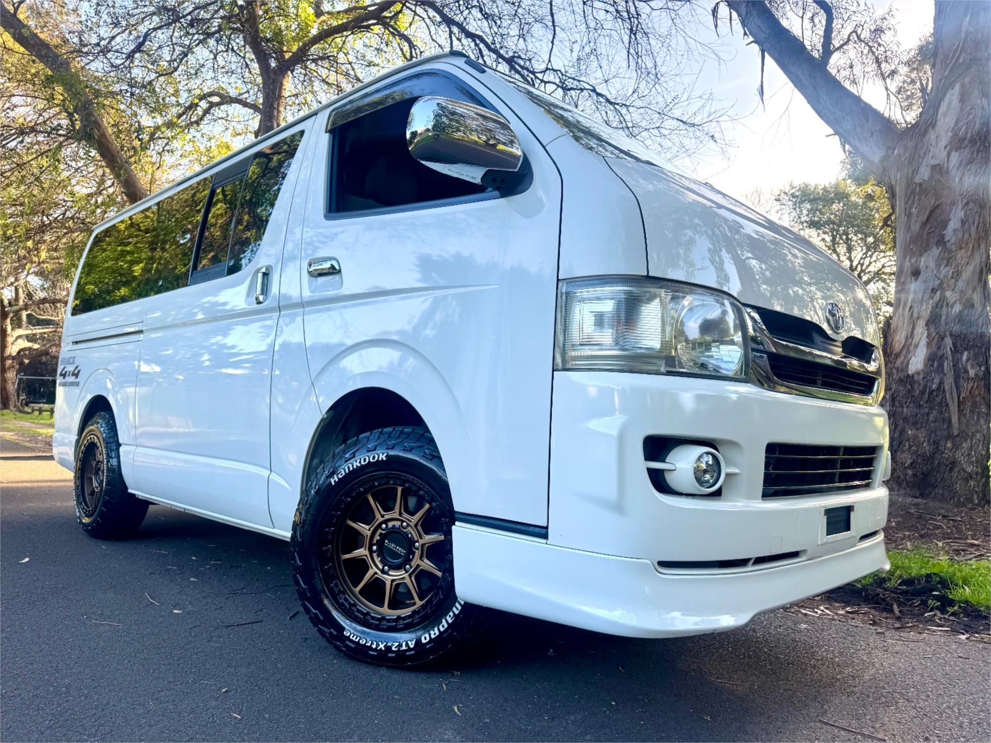 2008 TOYOTA HIACE KDH206 4WD DX VAN