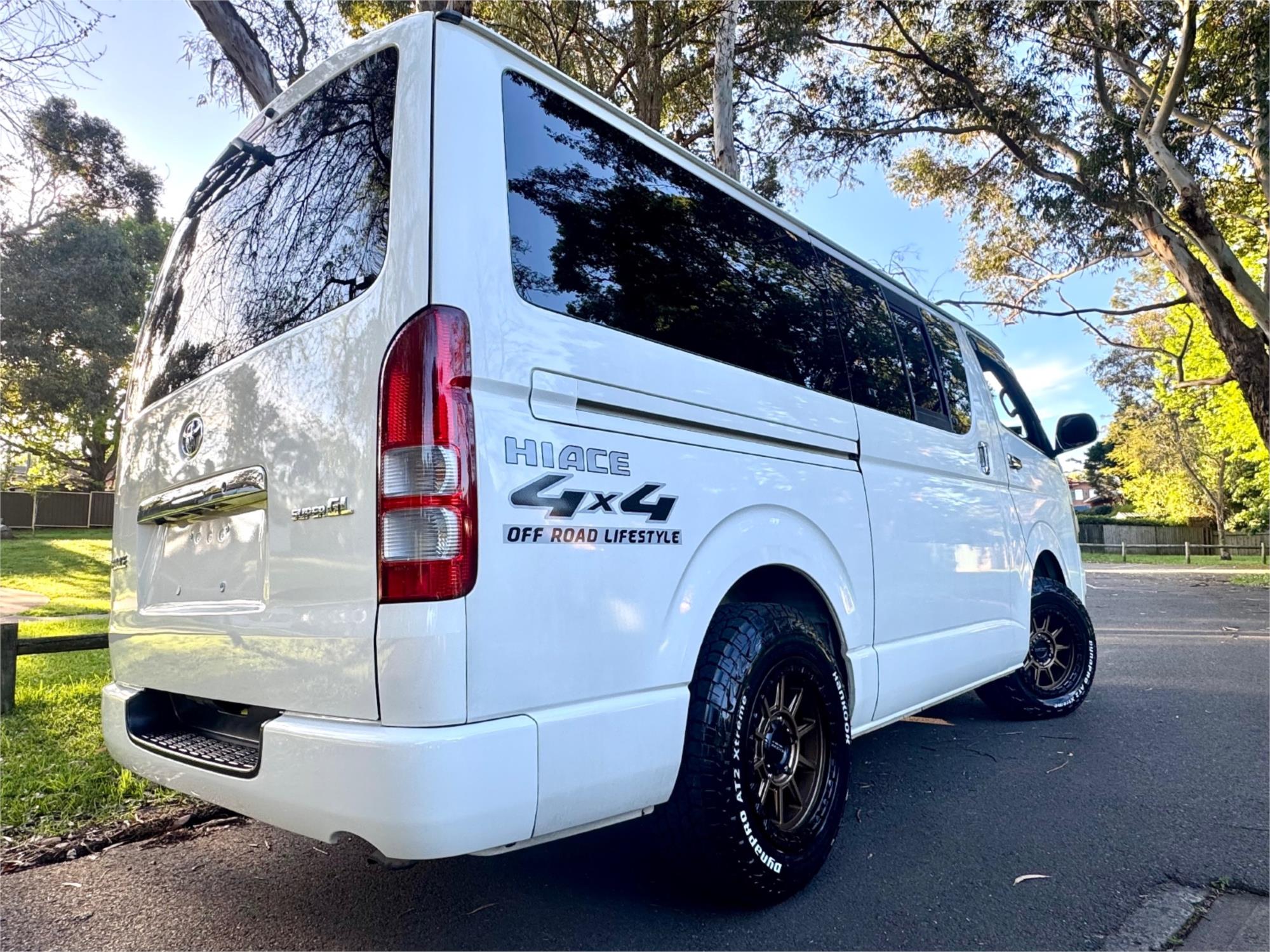 2008 TOYOTA HIACE KDH206 4WD DX VAN