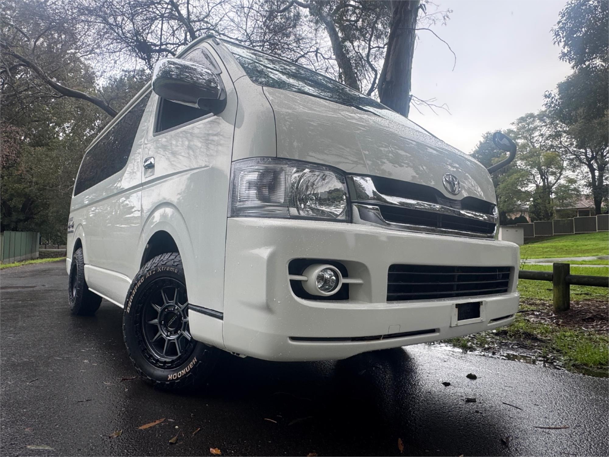 2008 TOYOTA HIACE 4 SP AUTOMATIC BUS
