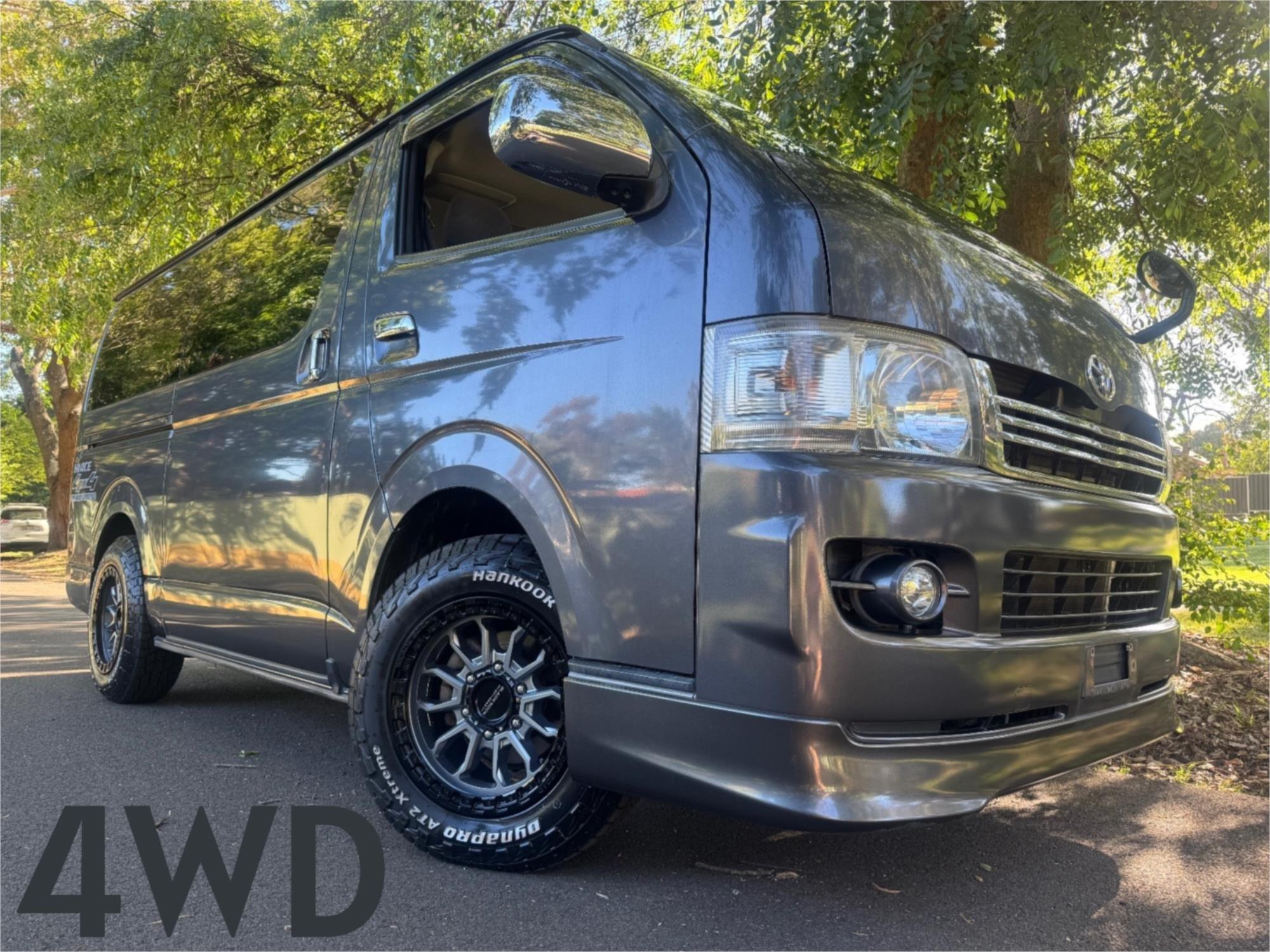2008 TOYOTA HIACE KDH206 5 SP MANUAL VAN