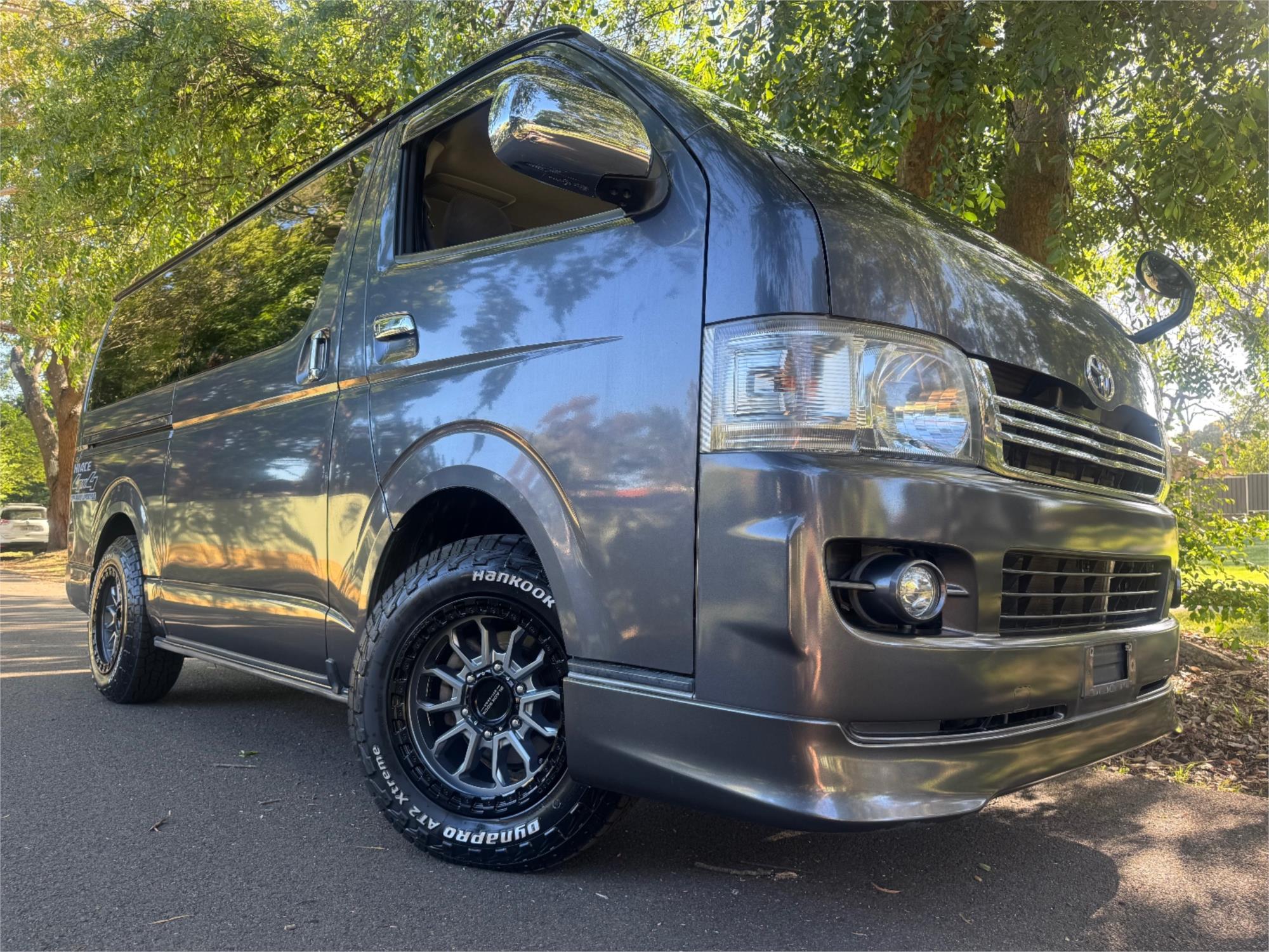 2008 TOYOTA HIACE KDH206 5 SP MANUAL VAN