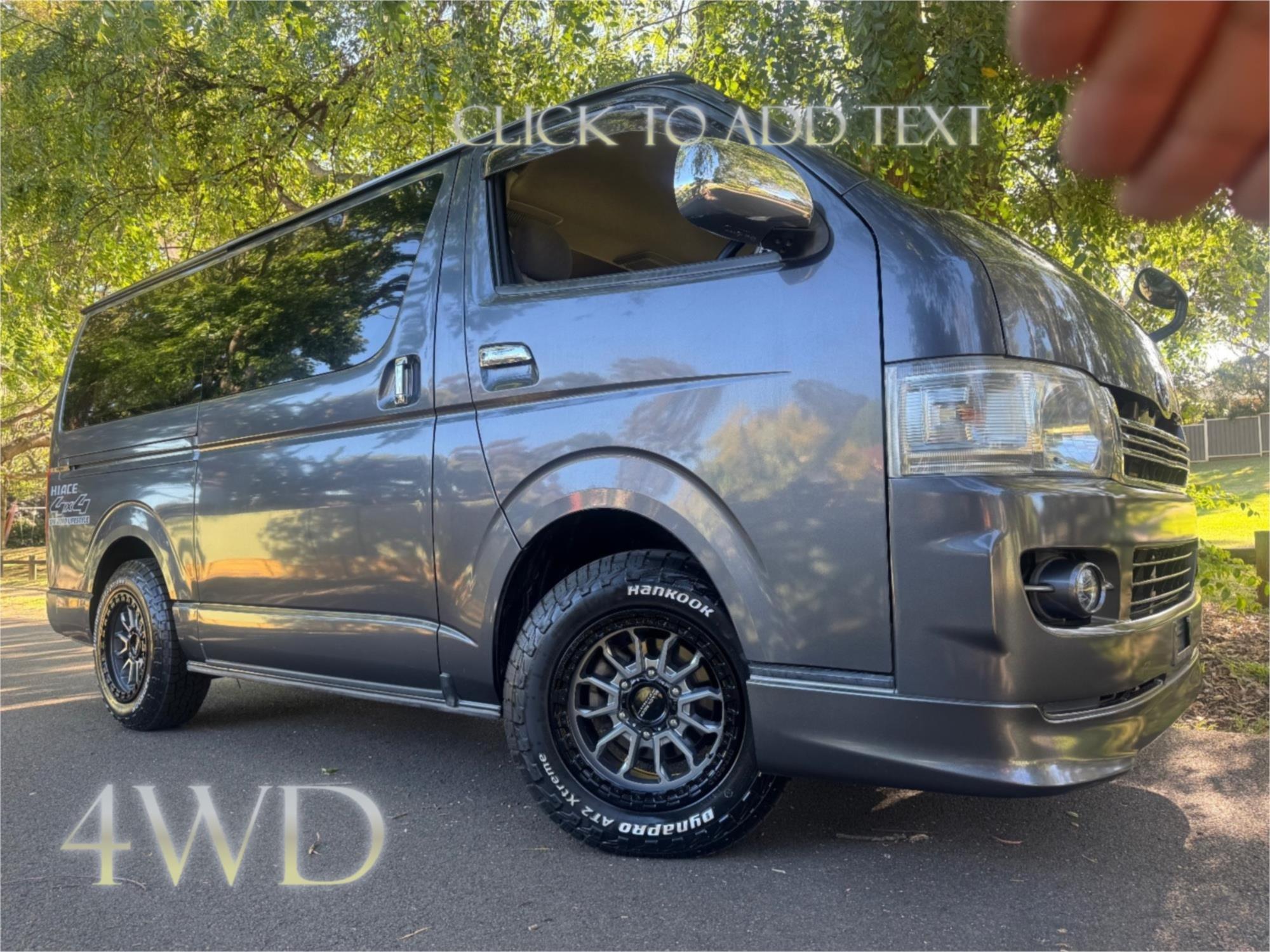 2008 TOYOTA HIACE KDH206 5 SP MANUAL VAN