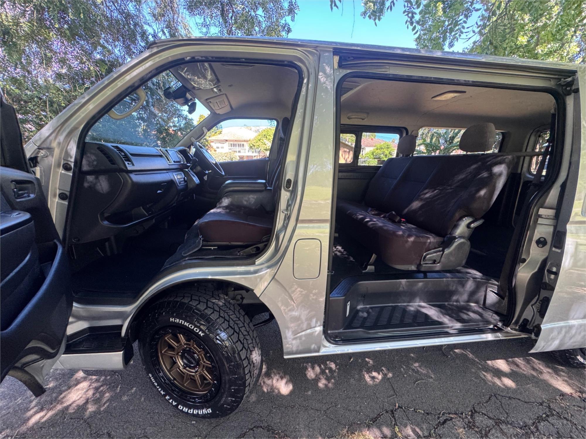 2018 TOYOTA HIACE GDH206 6 SP AUTOMATIC VAN