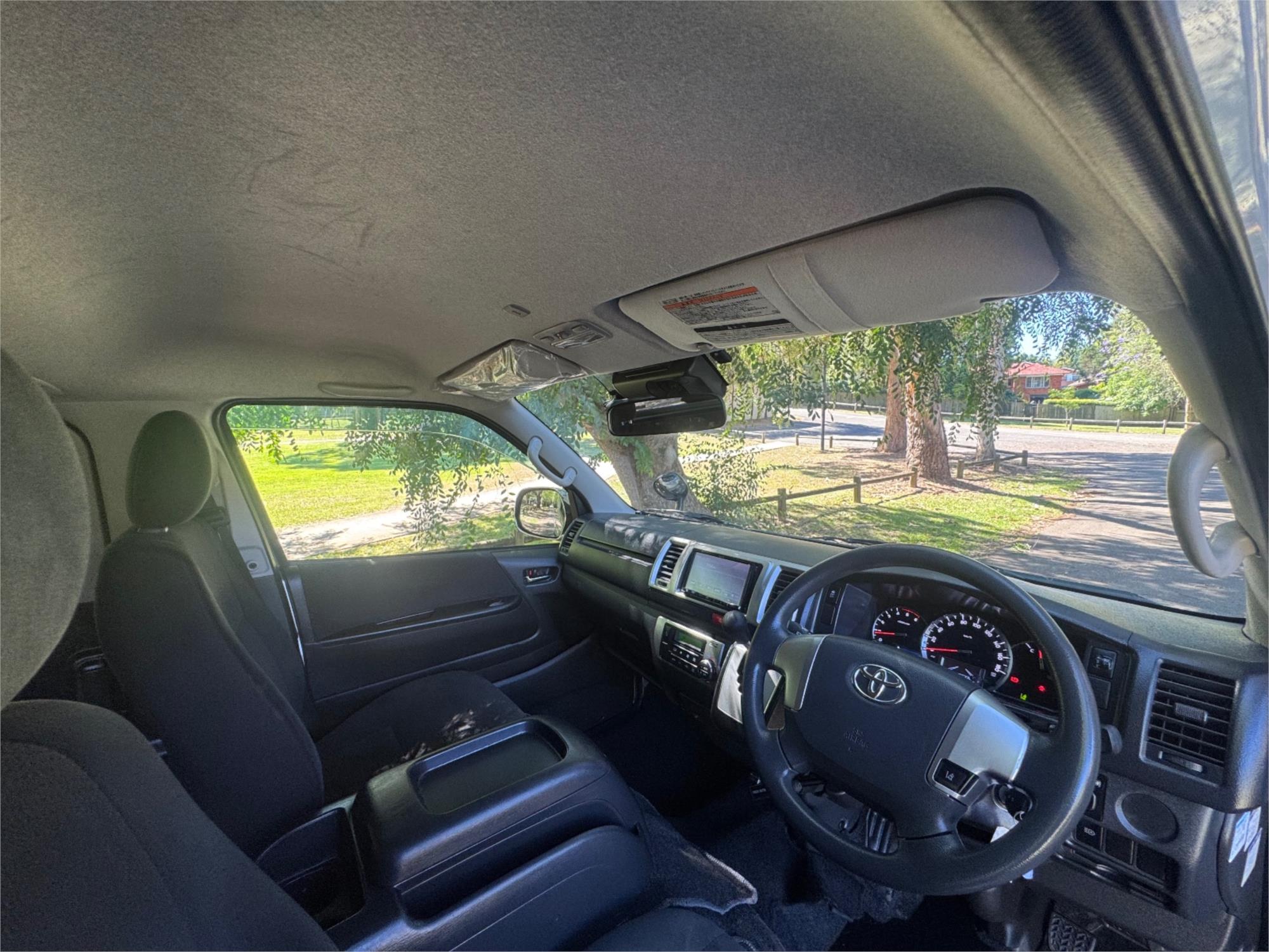 2018 TOYOTA HIACE GDH206 6 SP AUTOMATIC VAN