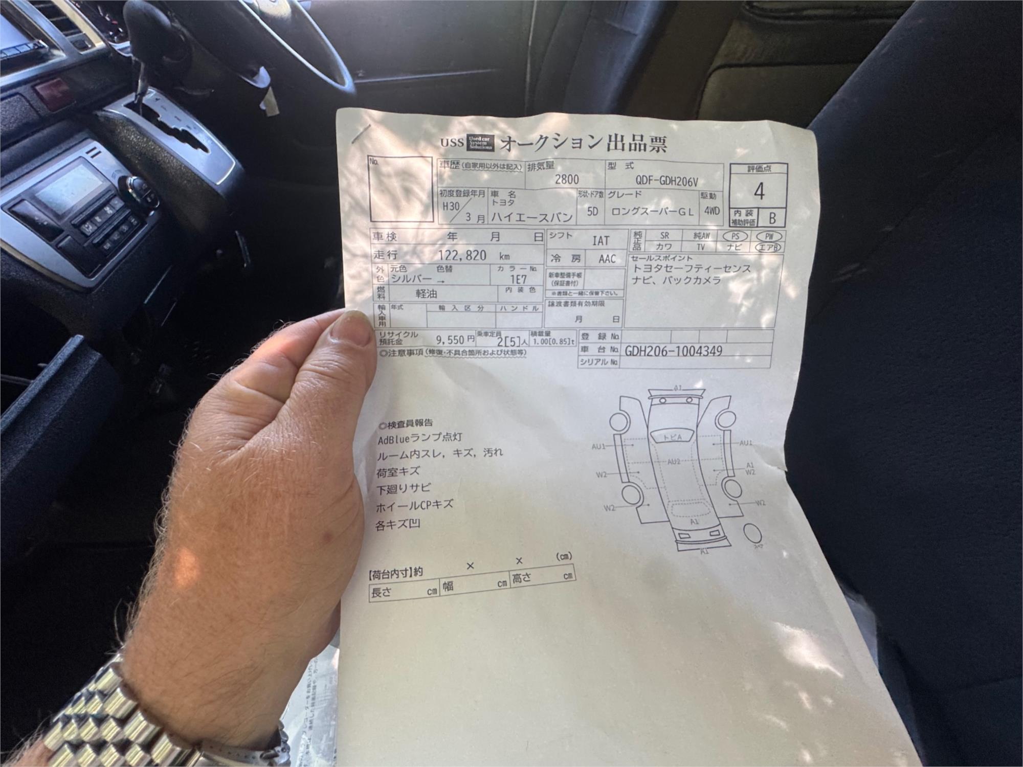2018 TOYOTA HIACE GDH206 6 SP AUTOMATIC VAN