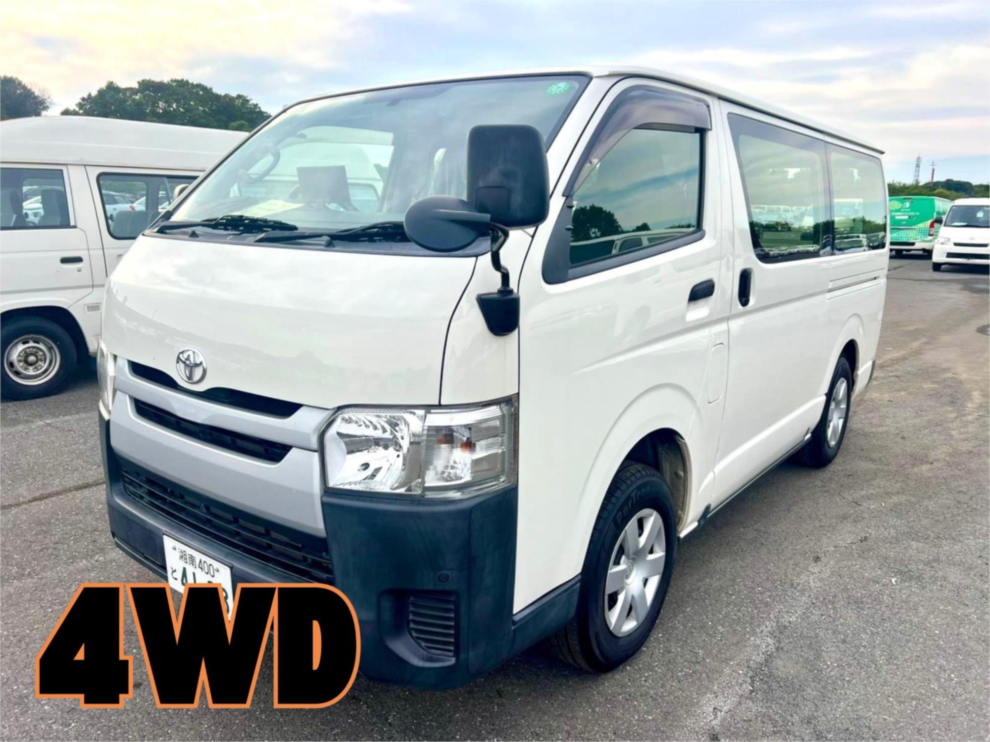 2015 TOYOTA HIACE KDH206R MY15 REGIUS ACE DX 4WD MANUAL VAN