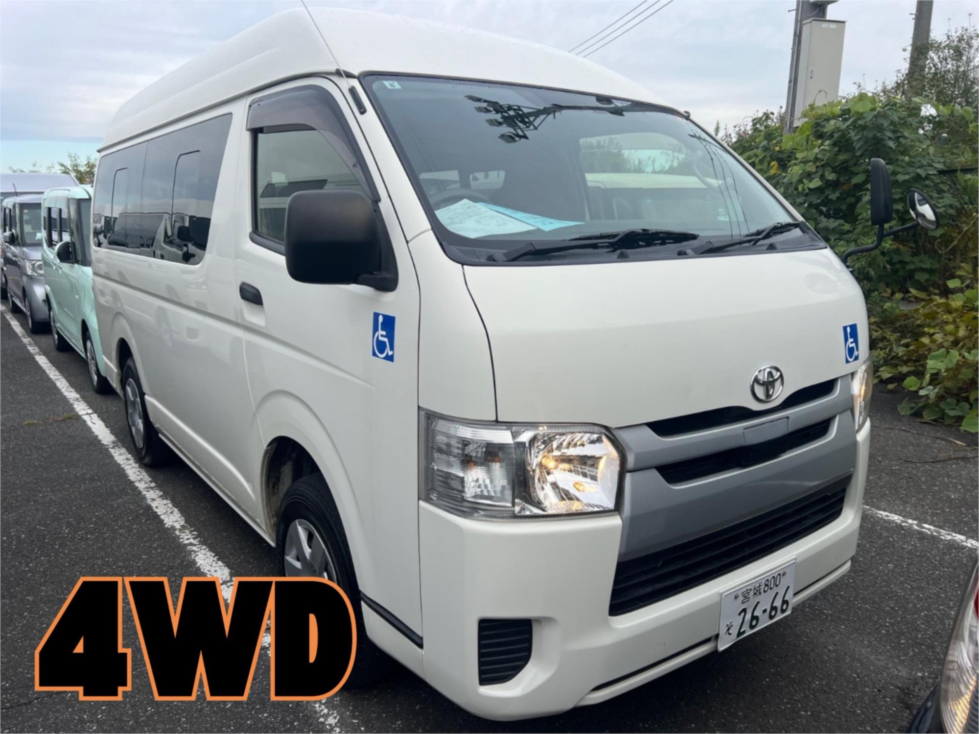 2018 TOYOTA HIACE GDH206 6 SP AUTOMATIC VAN