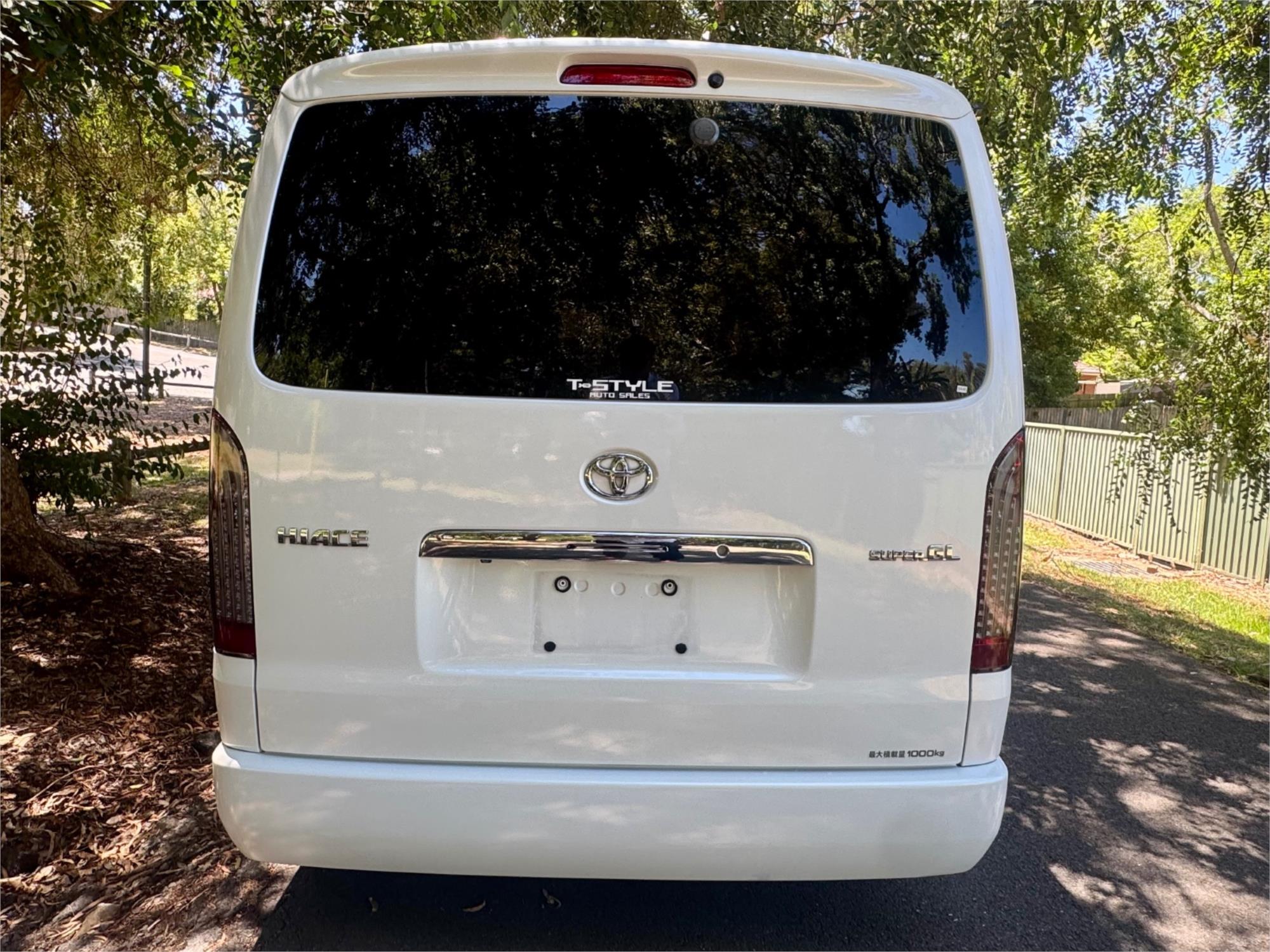 2013 TOYOTA HIACE TRH200 DX AUTOMATIC VAN