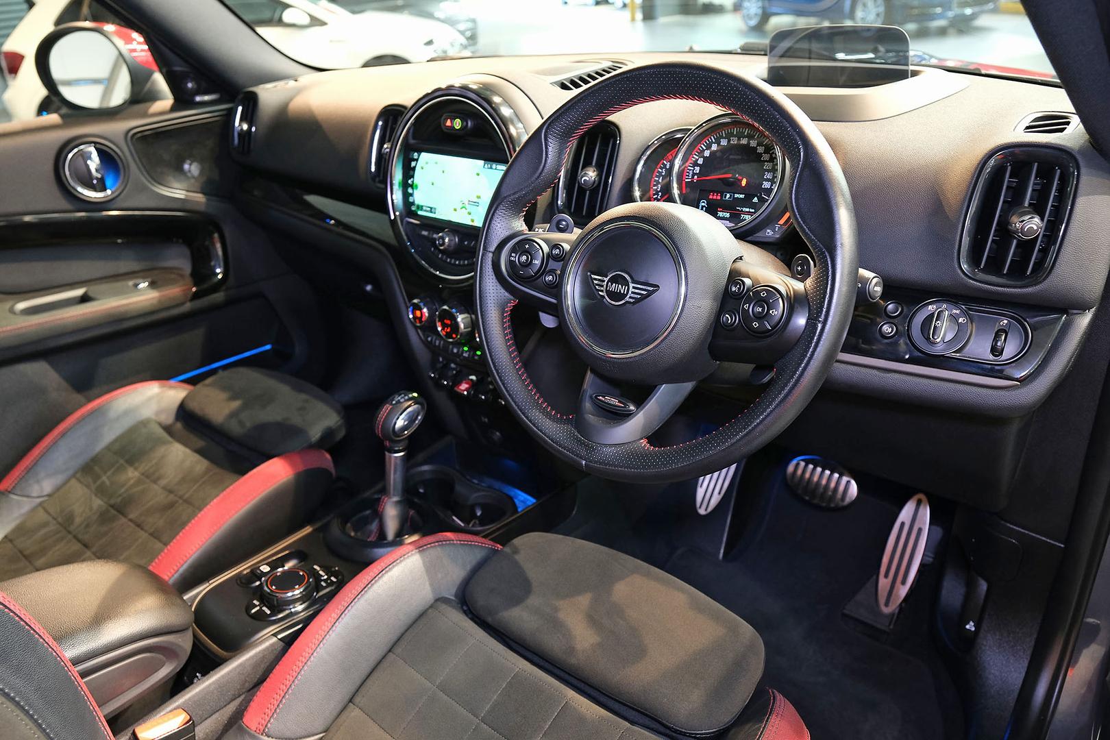 2018 MINI COUNTRYMAN F60 MY17 JOHN COOPER WORKS ALL4 8 SP AUTOMATIC STEPTRONIC 4D WAGON