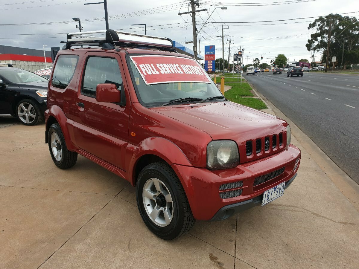 2008 SUZUKI JIMNY 5 SP MANUAL 4X4 2D WAGON