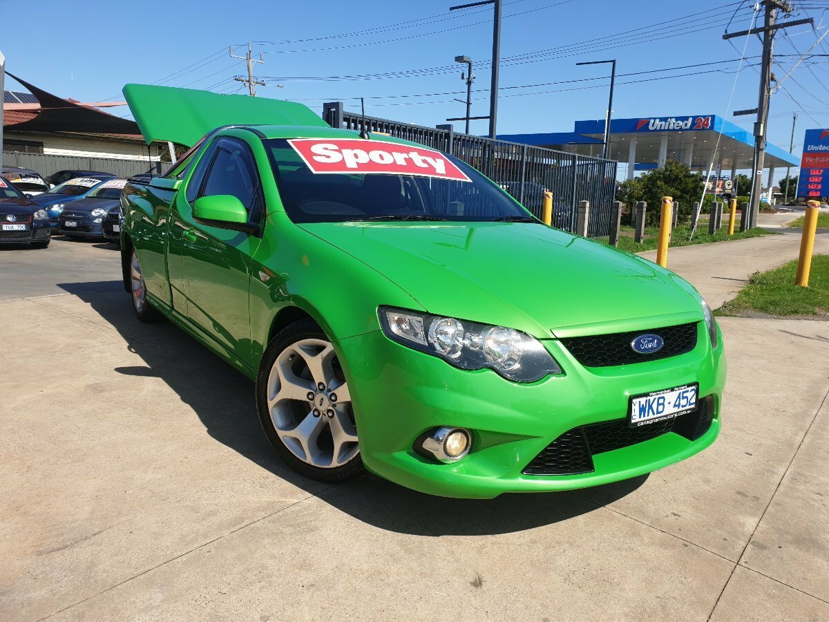 2008 FORD FALCON FG XR6 5 SP AUTO SEQ SPORTSHIFT 2D UTILITY