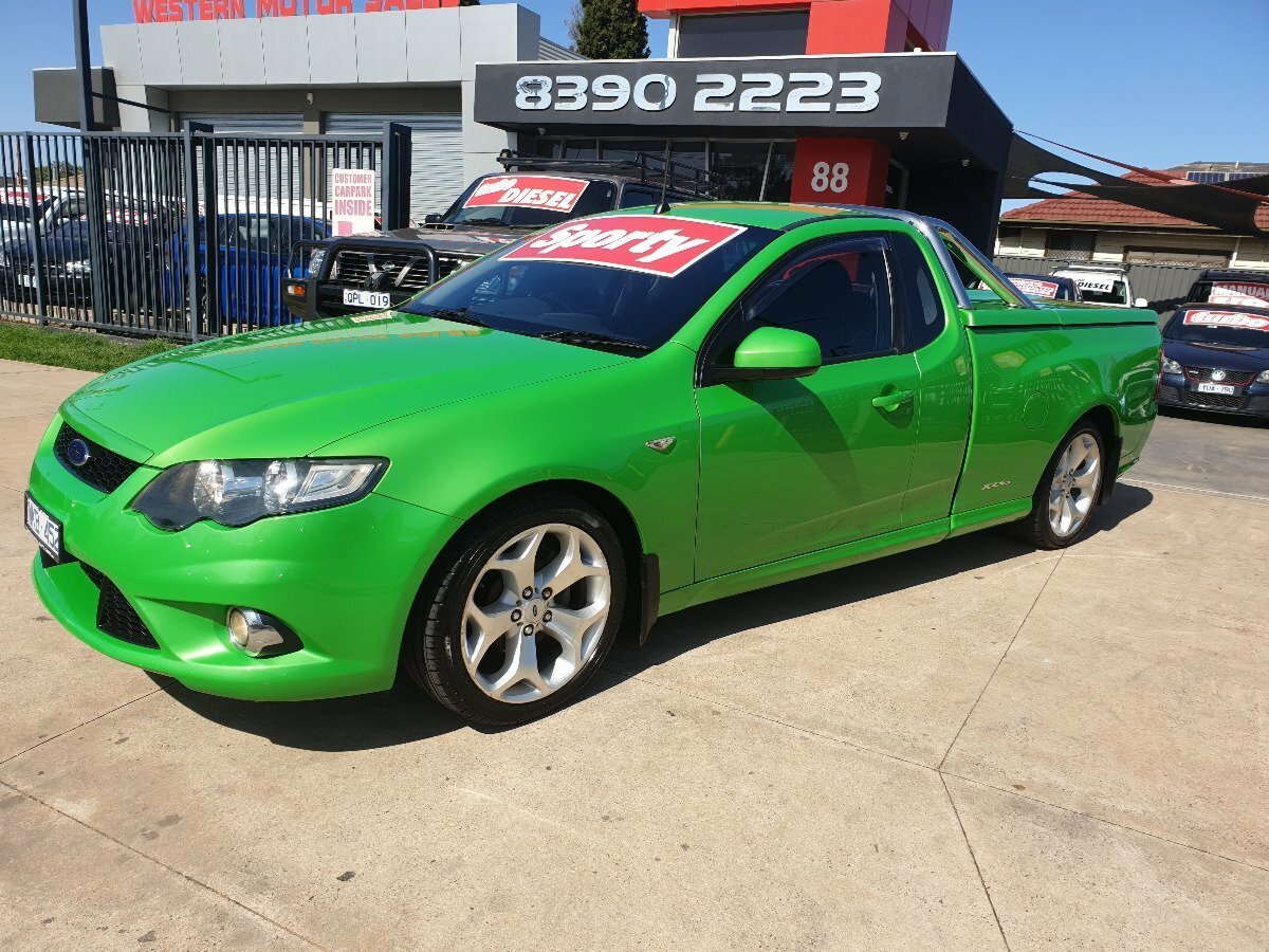 2008 FORD FALCON FG XR6 5 SP AUTO SEQ SPORTSHIFT 2D UTILITY