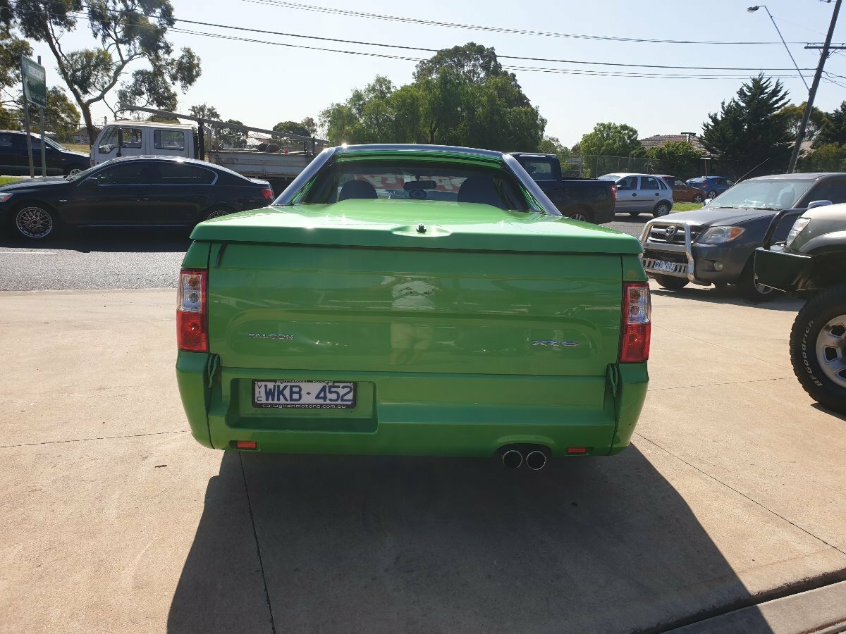 2008 FORD FALCON FG XR6 5 SP AUTO SEQ SPORTSHIFT 2D UTILITY
