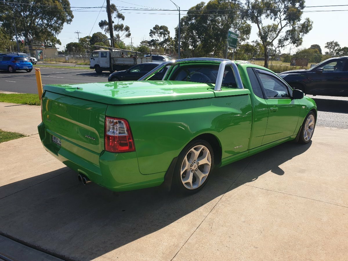 2008 FORD FALCON FG XR6 5 SP AUTO SEQ SPORTSHIFT 2D UTILITY