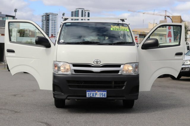 2013 TOYOTA HIACE KDH201R MY12 UPGRADE 5 SP MANUAL 4D VAN