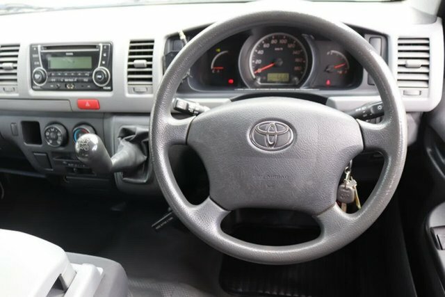 2013 TOYOTA HIACE KDH201R MY12 UPGRADE 5 SP MANUAL 4D VAN