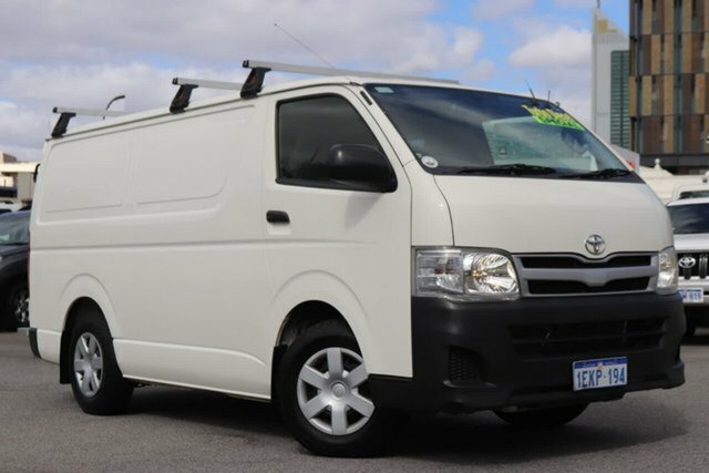 2013 TOYOTA HIACE KDH201R MY12 UPGRADE 5 SP MANUAL 4D VAN