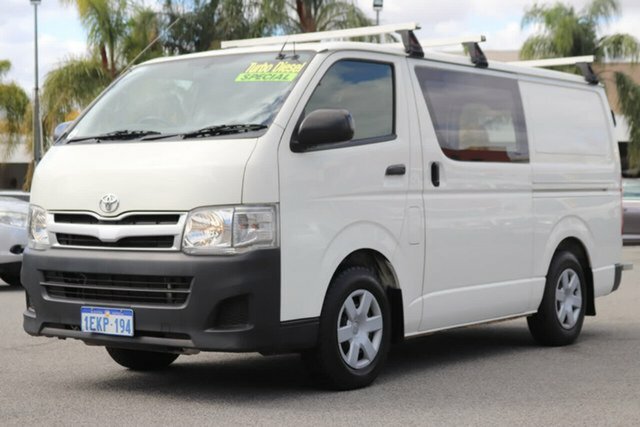 2013 TOYOTA HIACE KDH201R MY12 UPGRADE 5 SP MANUAL 4D VAN