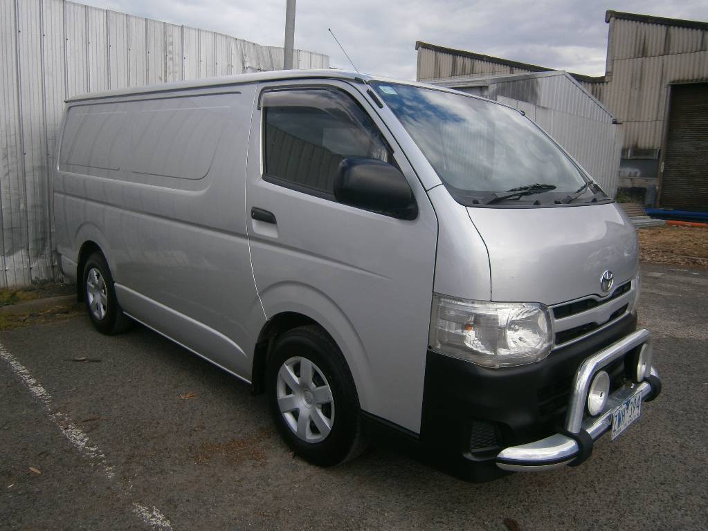 2013 TOYOTA HIACE TRH201R MY12 UPGRADE 4 SP AUTOMATIC 4D VAN