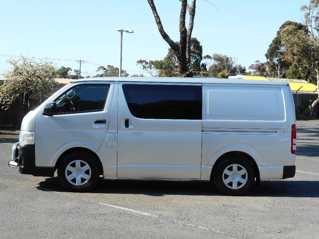 2013 TOYOTA HIACE TRH201R MY12 UPGRADE 4 SP AUTOMATIC 4D VAN