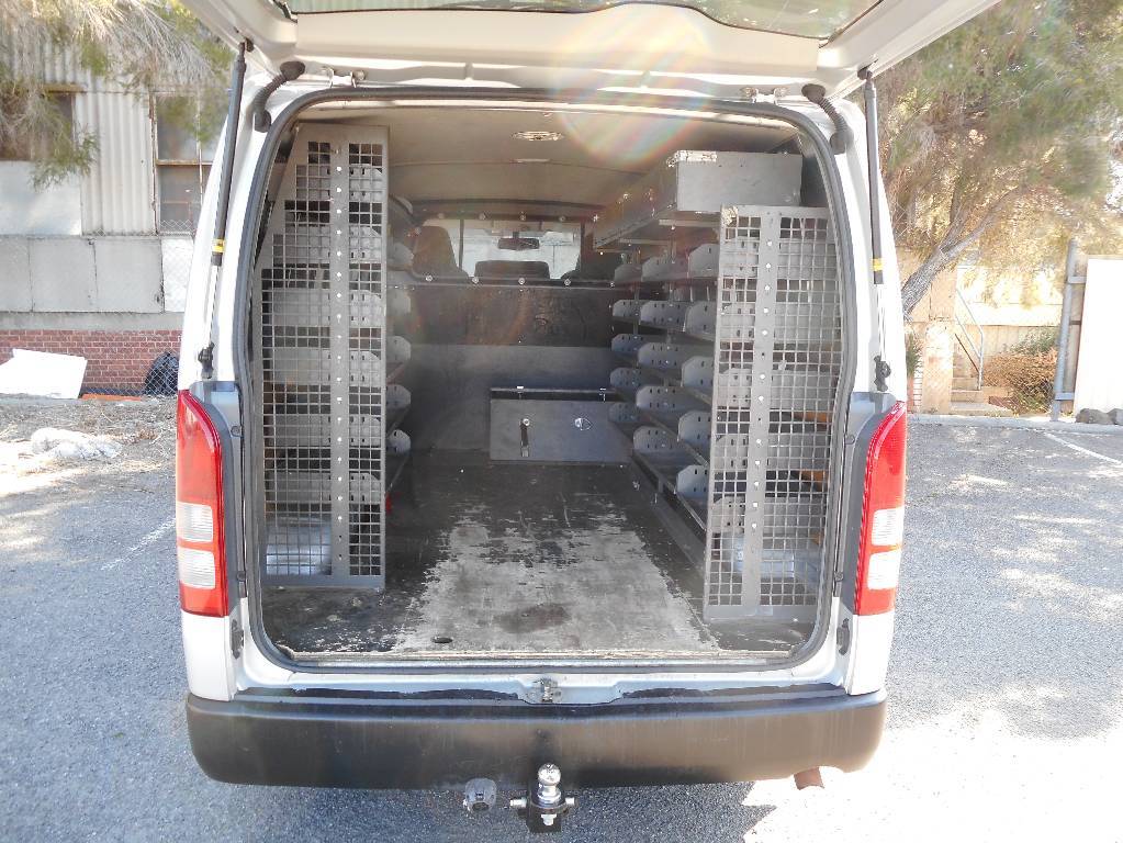 2013 TOYOTA HIACE TRH201R MY12 UPGRADE 4 SP AUTOMATIC 4D VAN