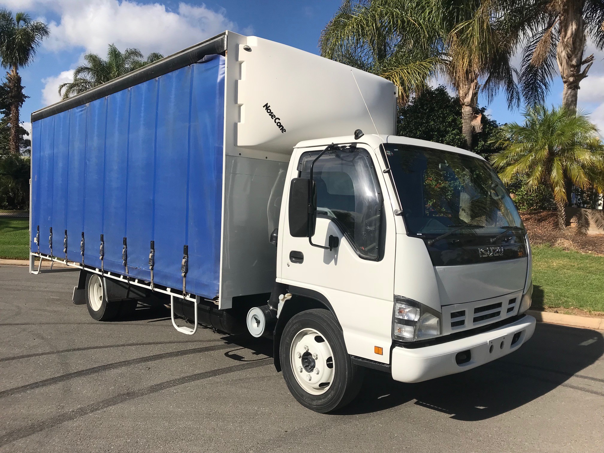 2006 ISUZU NQR TRUCK MANUAL CURTAINSIDER